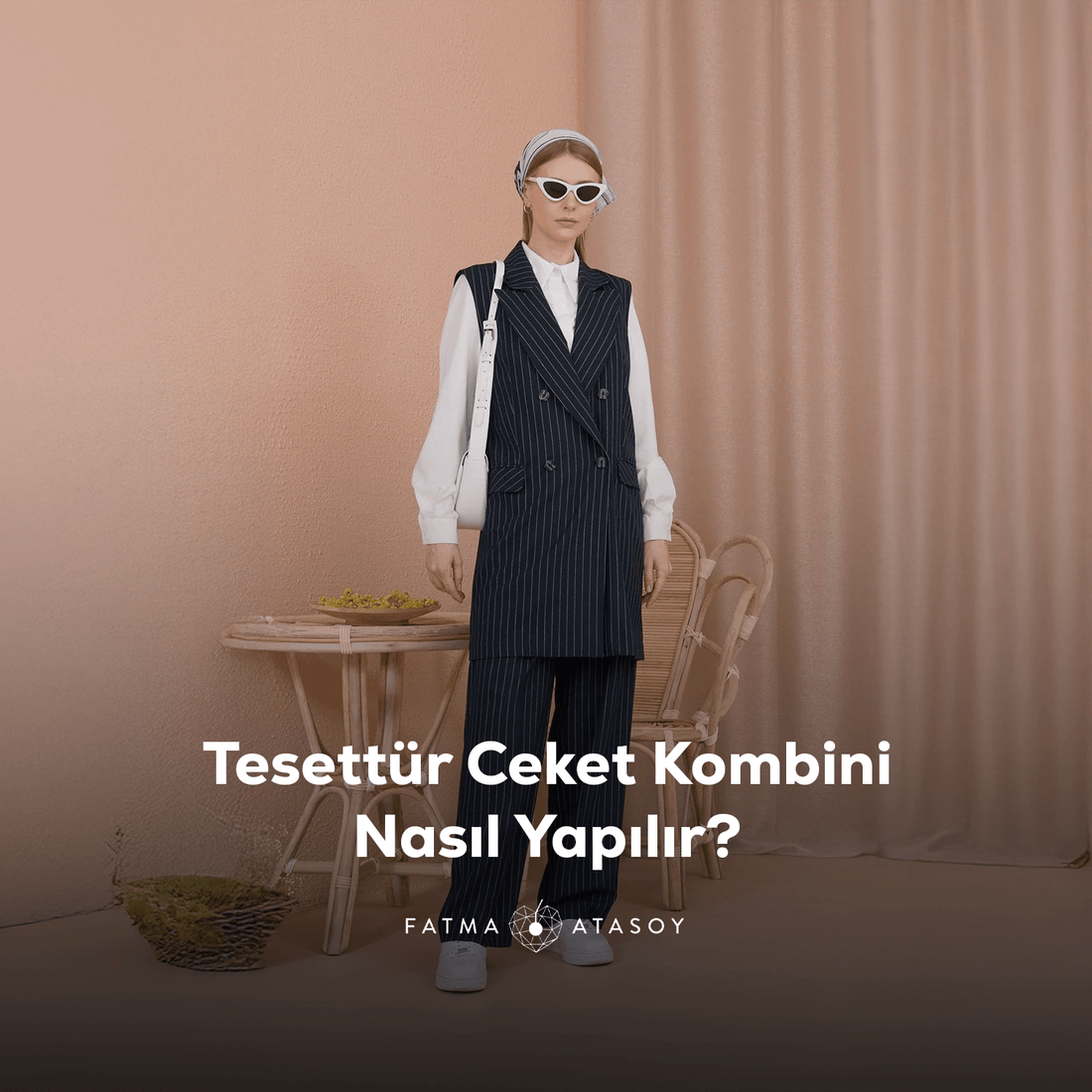 Tesettür Ceket Kombini Nasıl Yapılır? - Fatma Atasoy