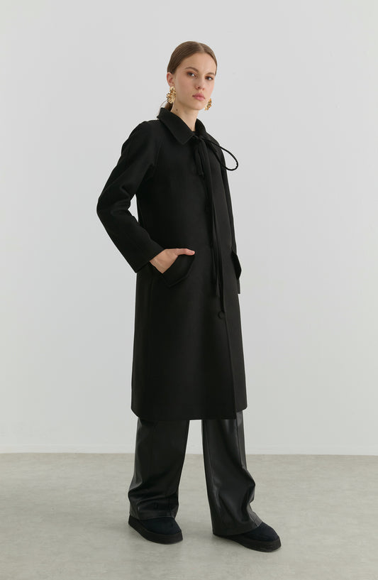 Kore Siyah Kaşmir Kaban