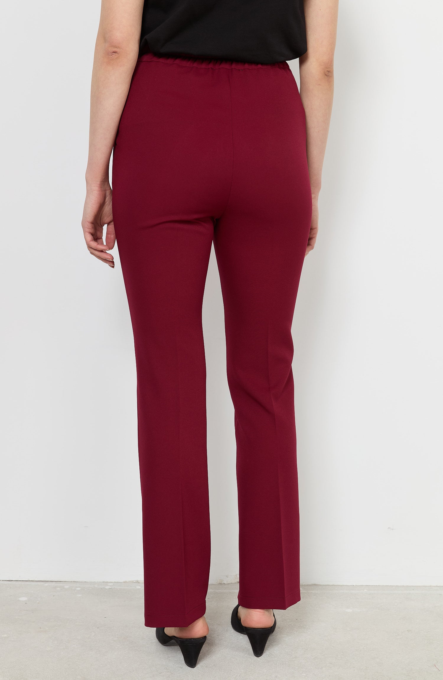 Flare Bordo Pantolon