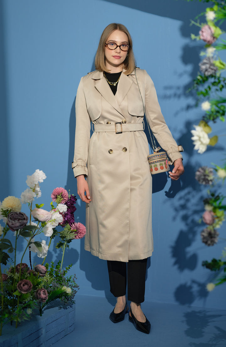 Klasik Taş Trençkot