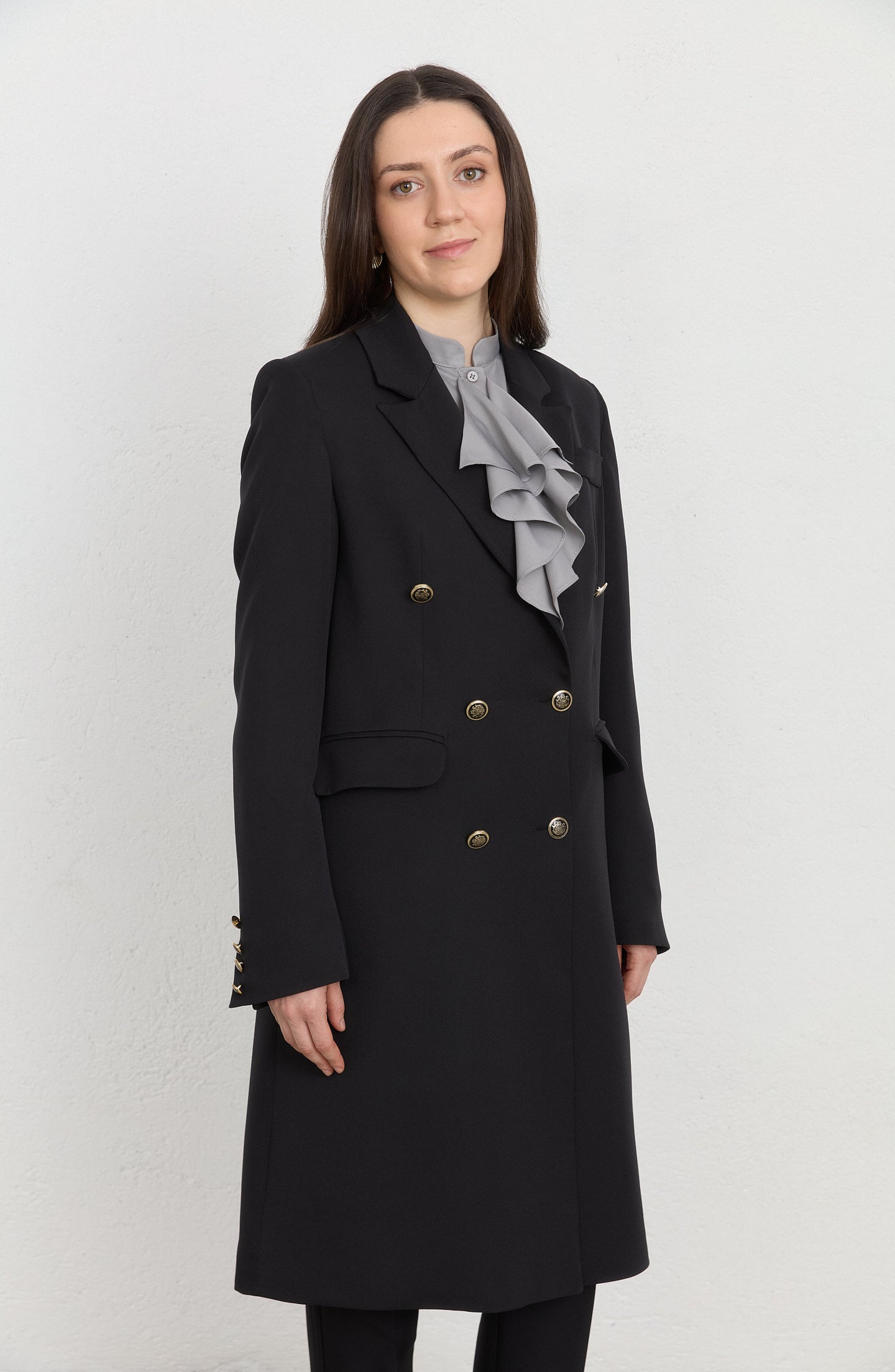 Blazer Siyah Tek Ceket