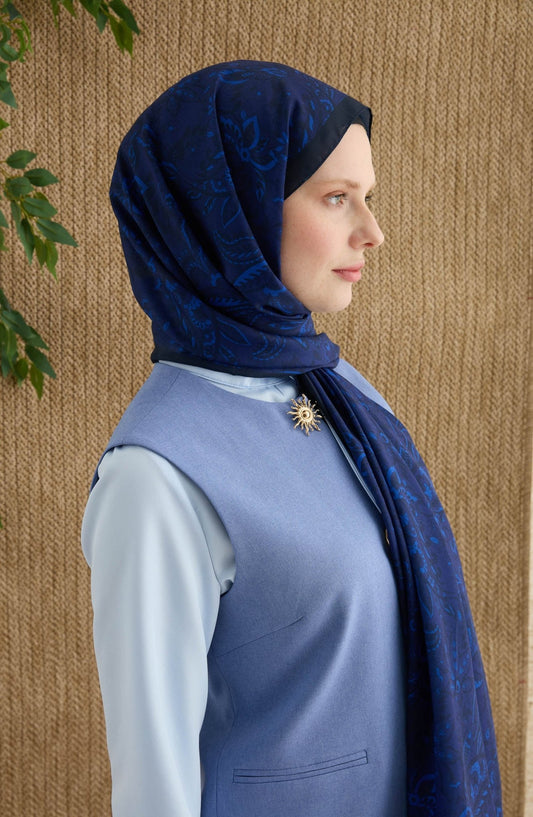 Anna Saks Etnik Desen Şal - Fatma Atasoy