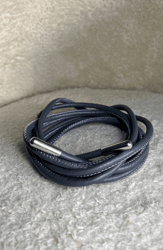 Bağlamalı Kemer Antrasit - Fatma Atasoy