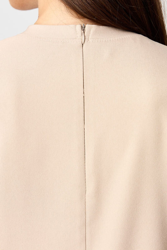 Basic Örme İçlik Bej - Fatma Atasoy