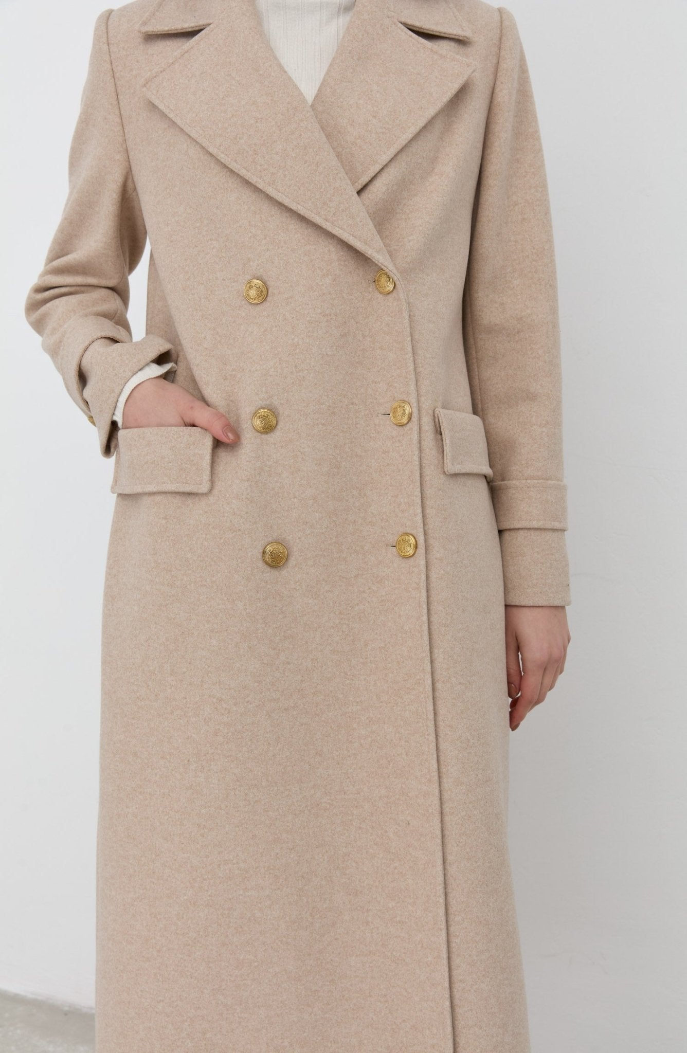 Blazer Maksi Taş Kaban - Fatma Atasoy