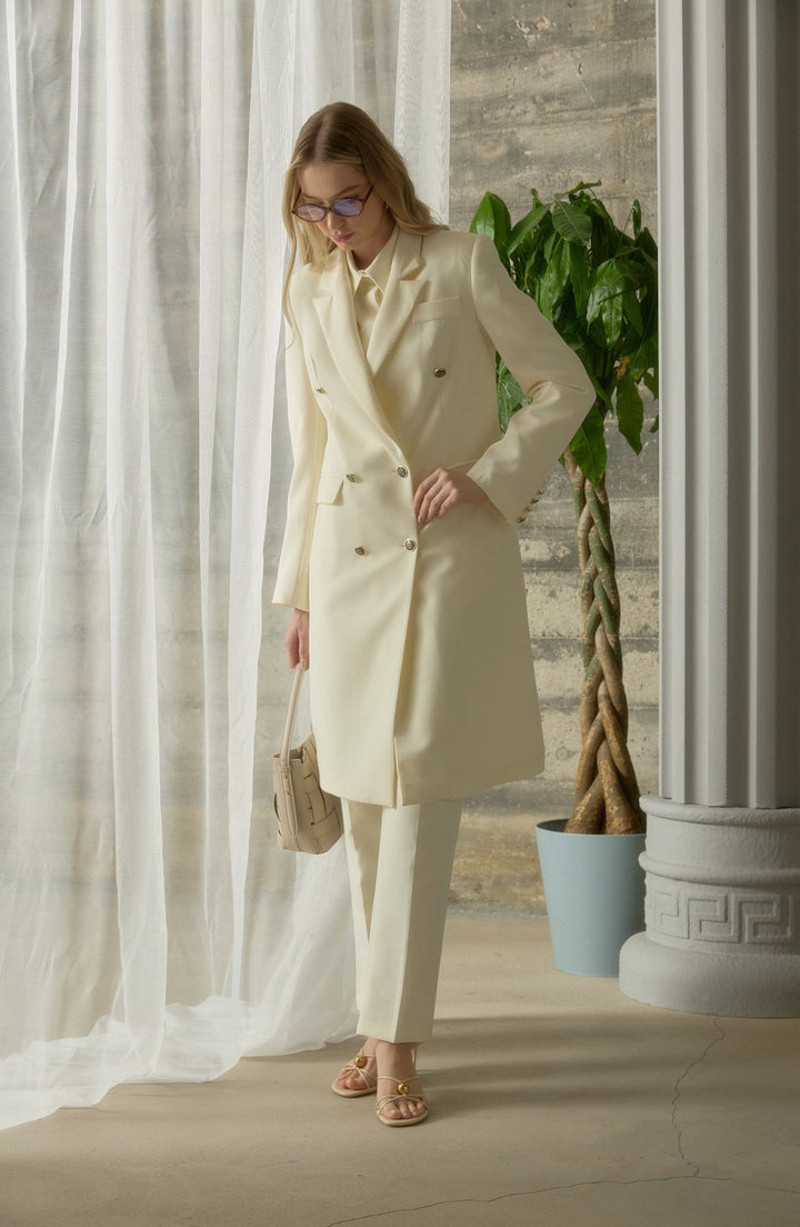 Blazer Vanilya Tek Ceket - Fatma Atasoy