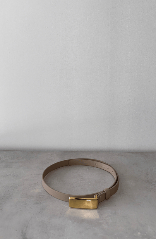 Dikdörtgen Toka Detaylı Taş Kemer - Fatma Atasoy