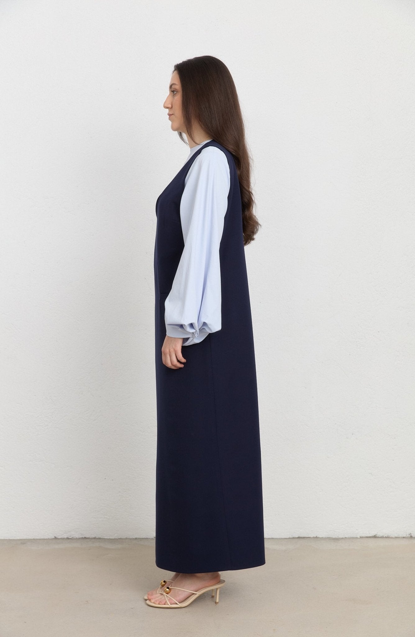 Double Jile Lacivert - Fatma Atasoy