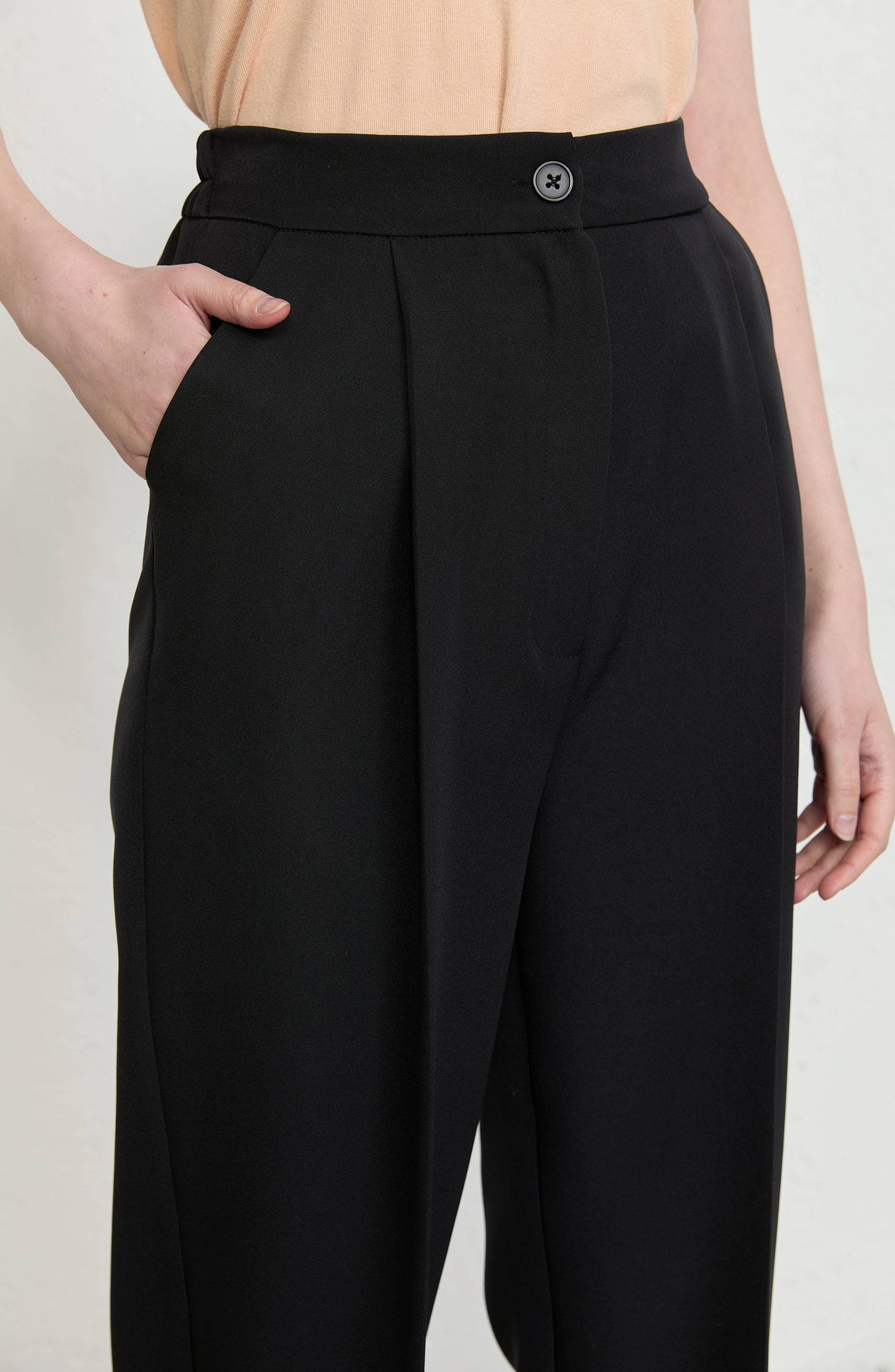 Double Barrel Siyah Fit Pantolon