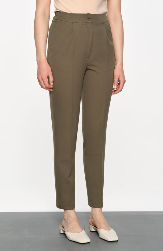 Fit Pantolon Haki - Fatma Atasoy