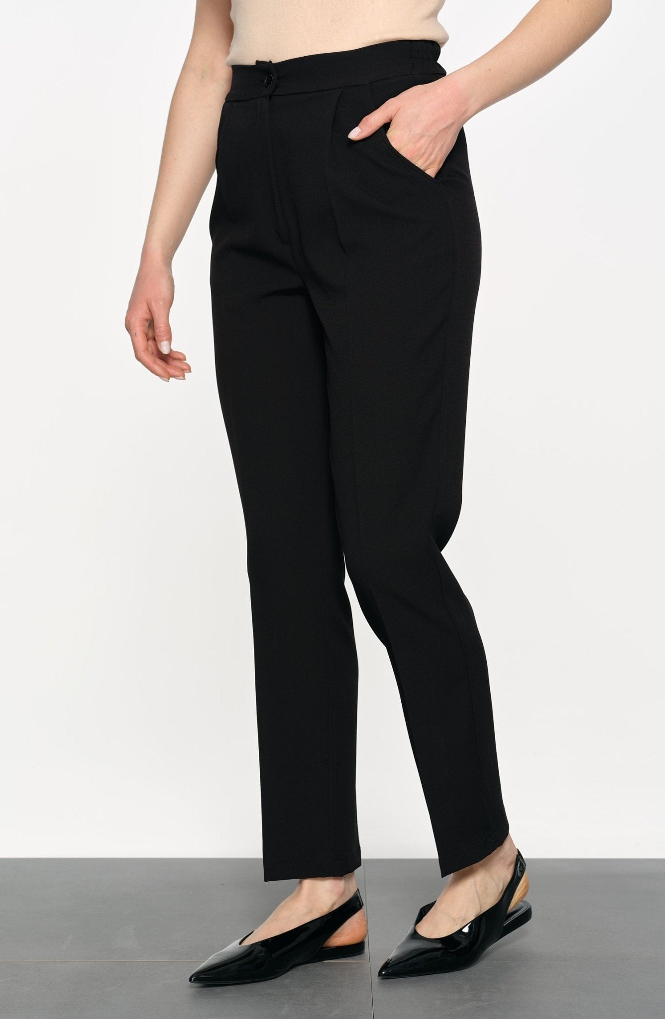 Fit Pantolon Siyah - Fatma Atasoy