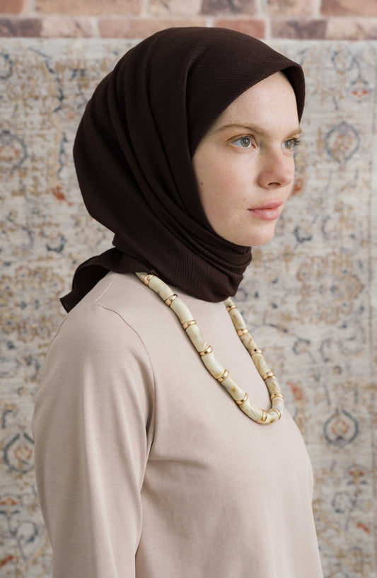 Mio Caz Acı Kahve Eşarp - Fatma Atasoy