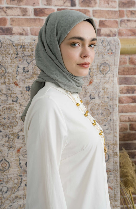 Mio Caz Mint Eşarp - Fatma Atasoy