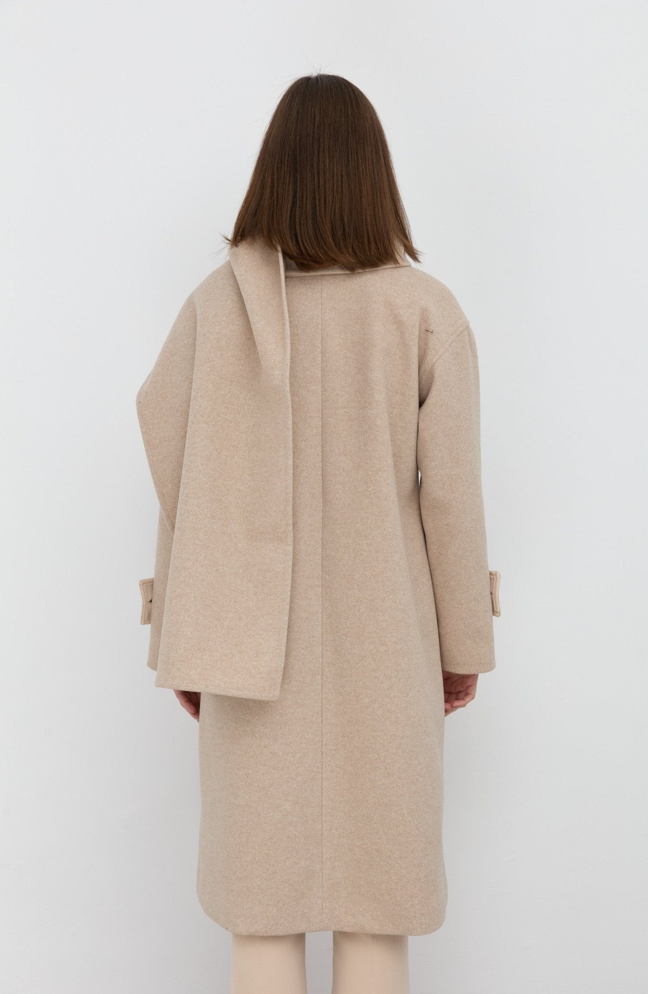 Oversize Atkılı Taş Kaban - Fatma Atasoy