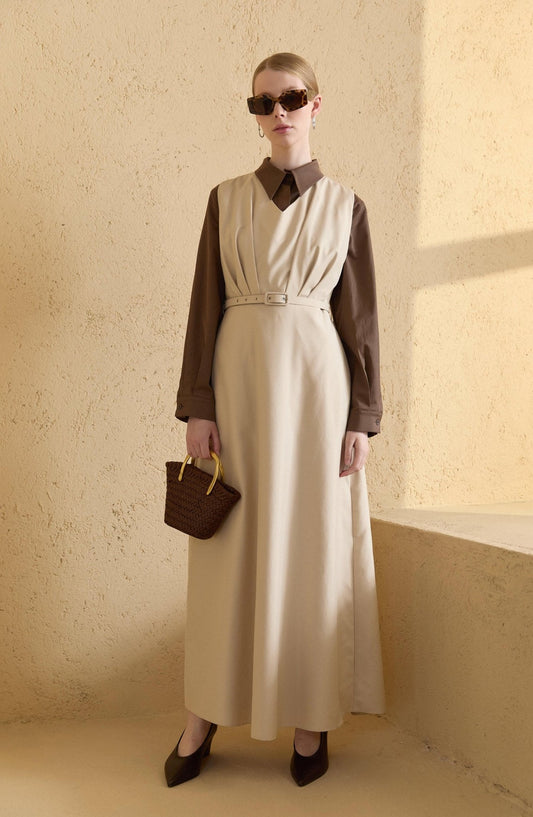 Pileli Kaplama Kemerli Taş Jile - Fatma Atasoy