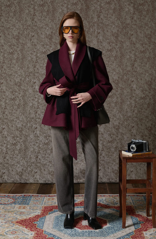 Straight Gri Denim Pantolon - Fatma Atasoy