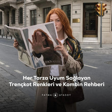 Her Tarza Uyum Sağlayan Trençkot Renkleri ve Kombin Rehberi - Fatma Atasoy