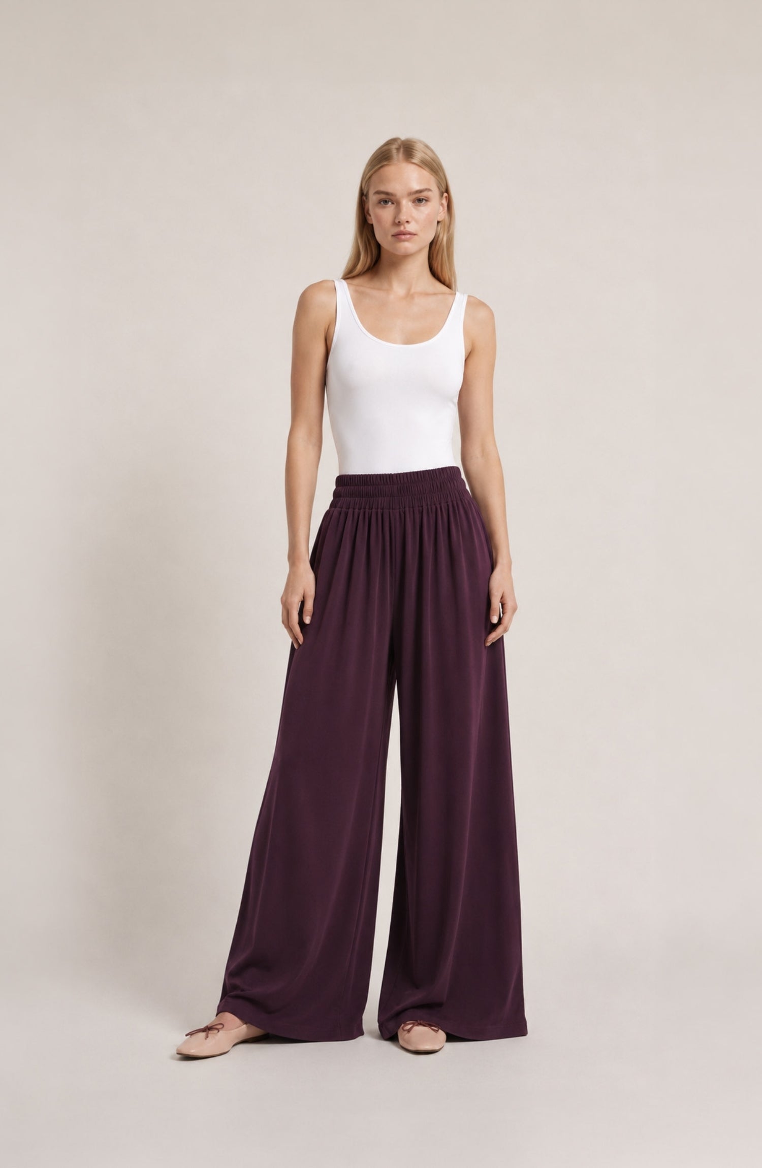 Oversize Basic Mürdüm Soft Touch Modal Eşofman Takımı