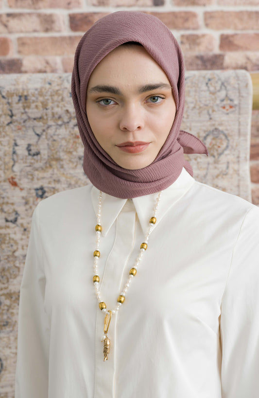 Mio Caz Gül Kurusu Eşarp