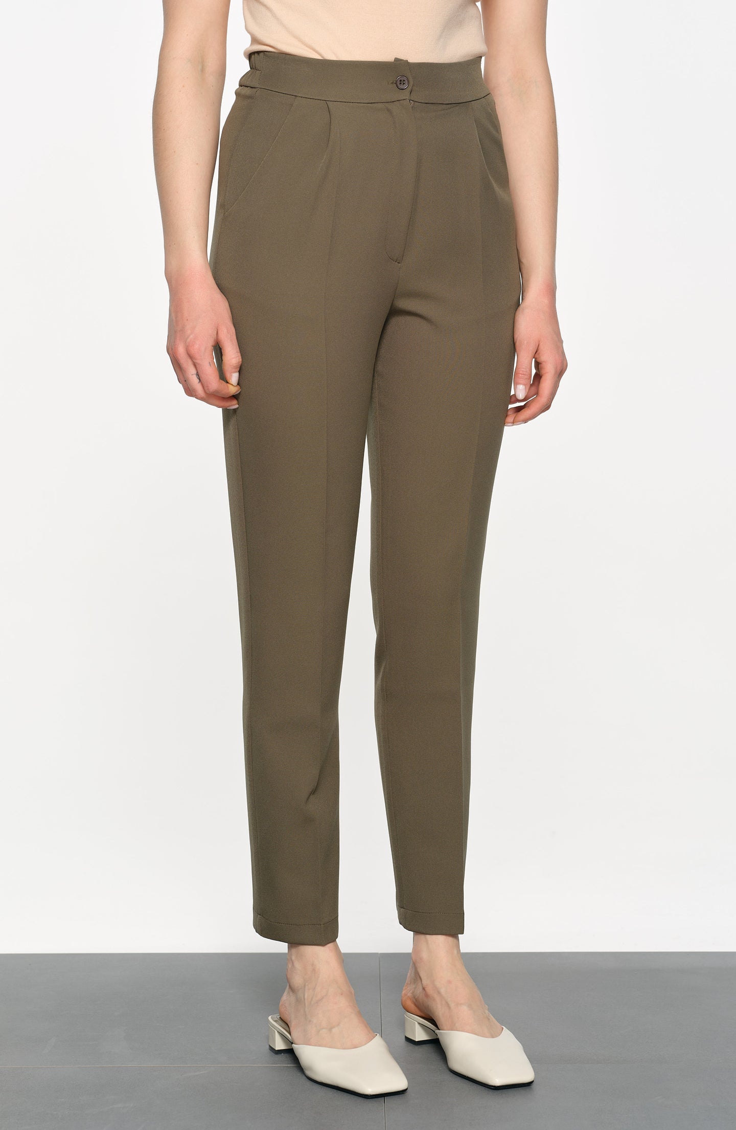 Double Haki Fit Pantolon