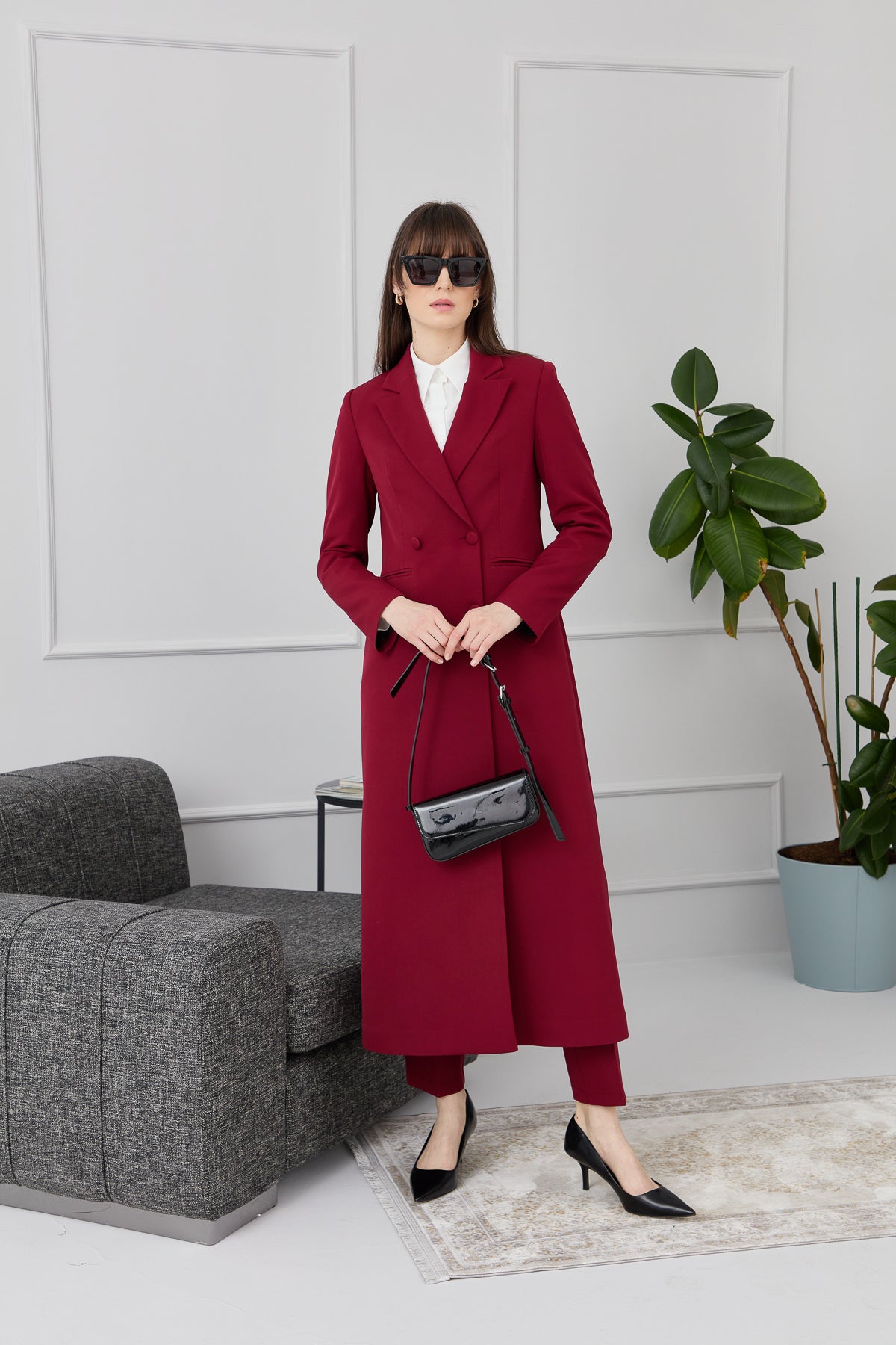 Bordo Ceket