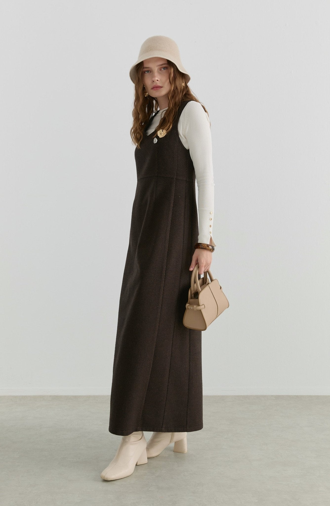 Balıksırtı Taba Kaşe Jile - Fatma Atasoy