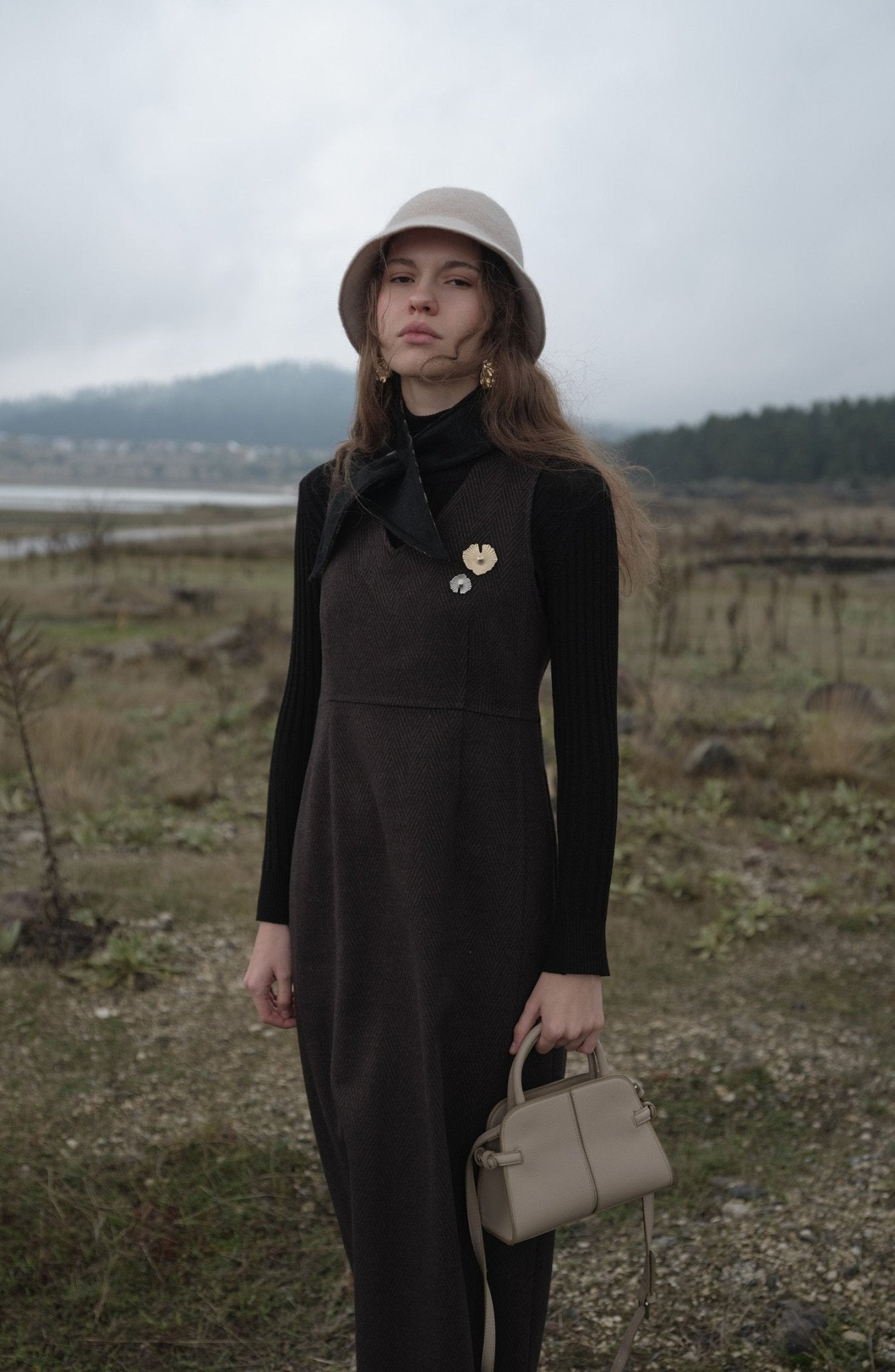 Balıksırtı Taba Kaşe Jile - Fatma Atasoy