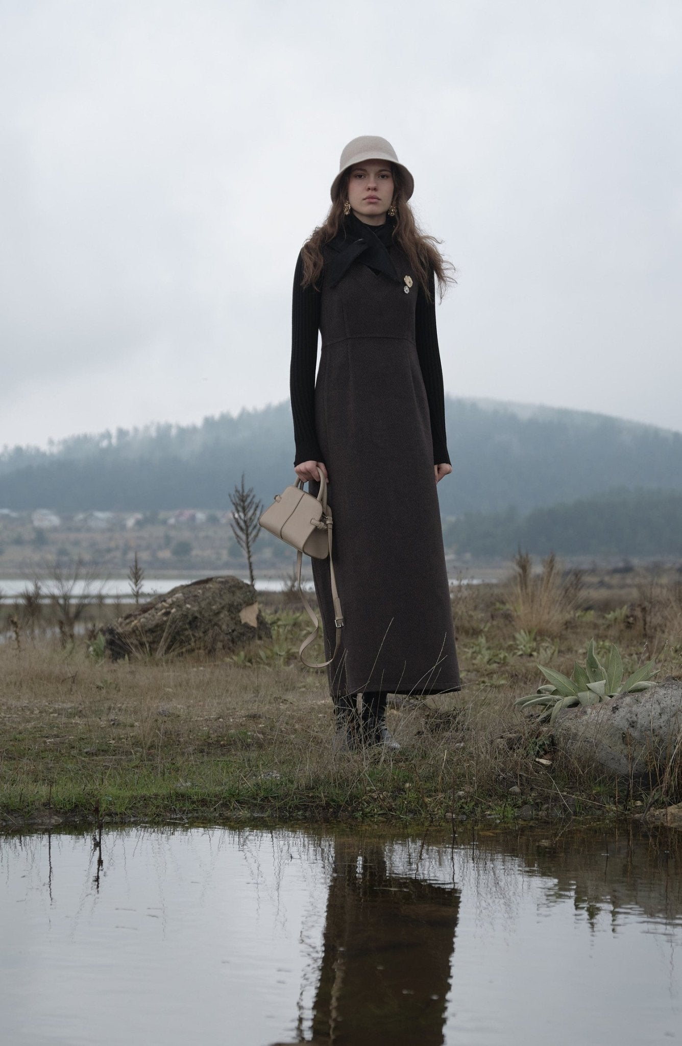 Balıksırtı Taba Kaşe Jile - Fatma Atasoy