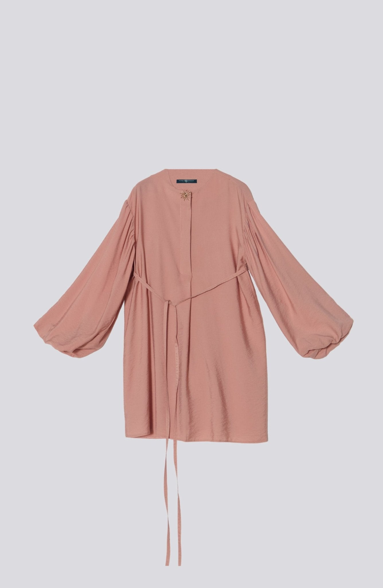 Balon Kol Sunshine Soft Pembe Tunik - Fatma Atasoy