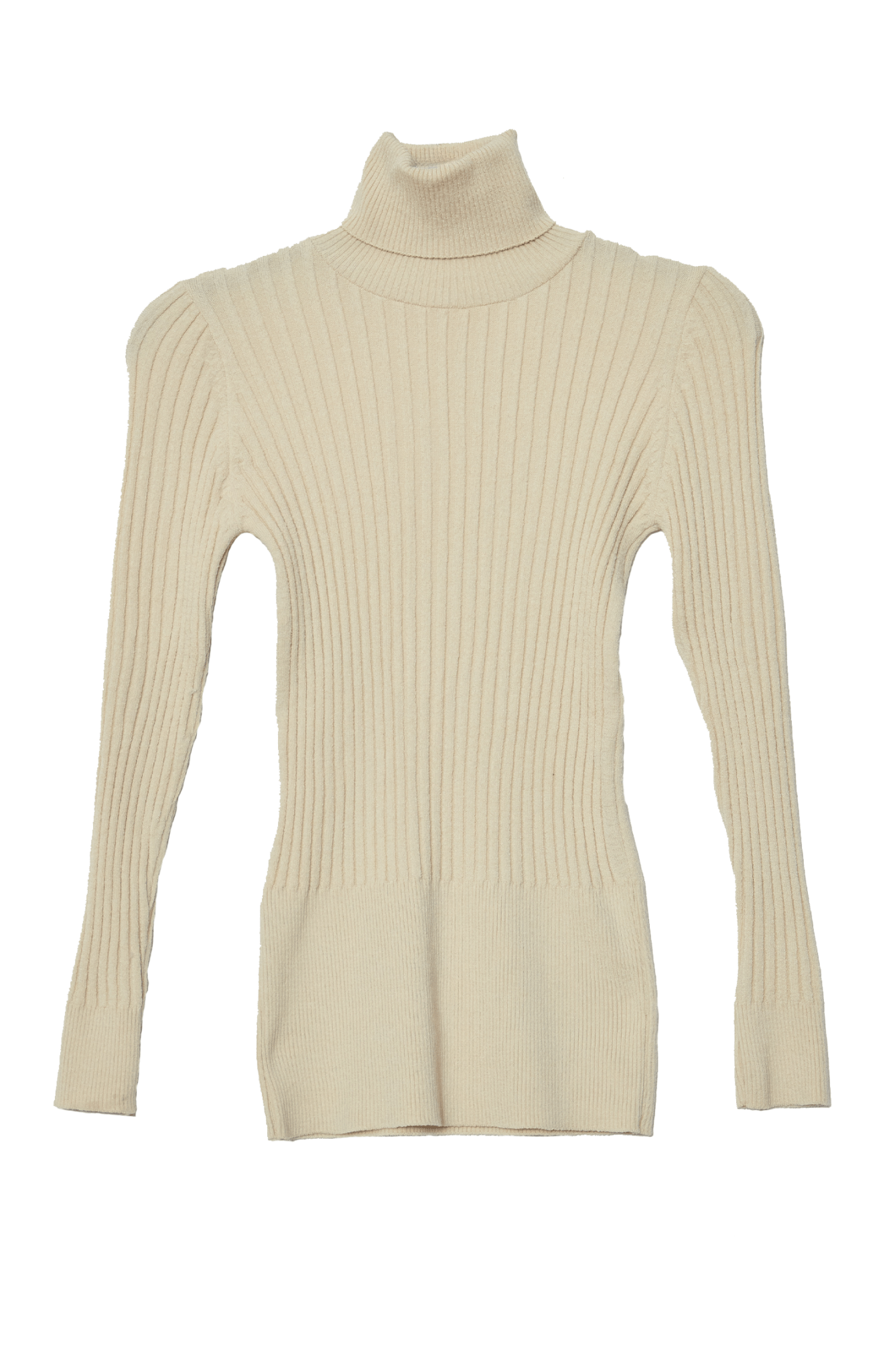 Basic Balıkçı Yaka Taş Fitilli Triko Kazak - Fatma Atasoy