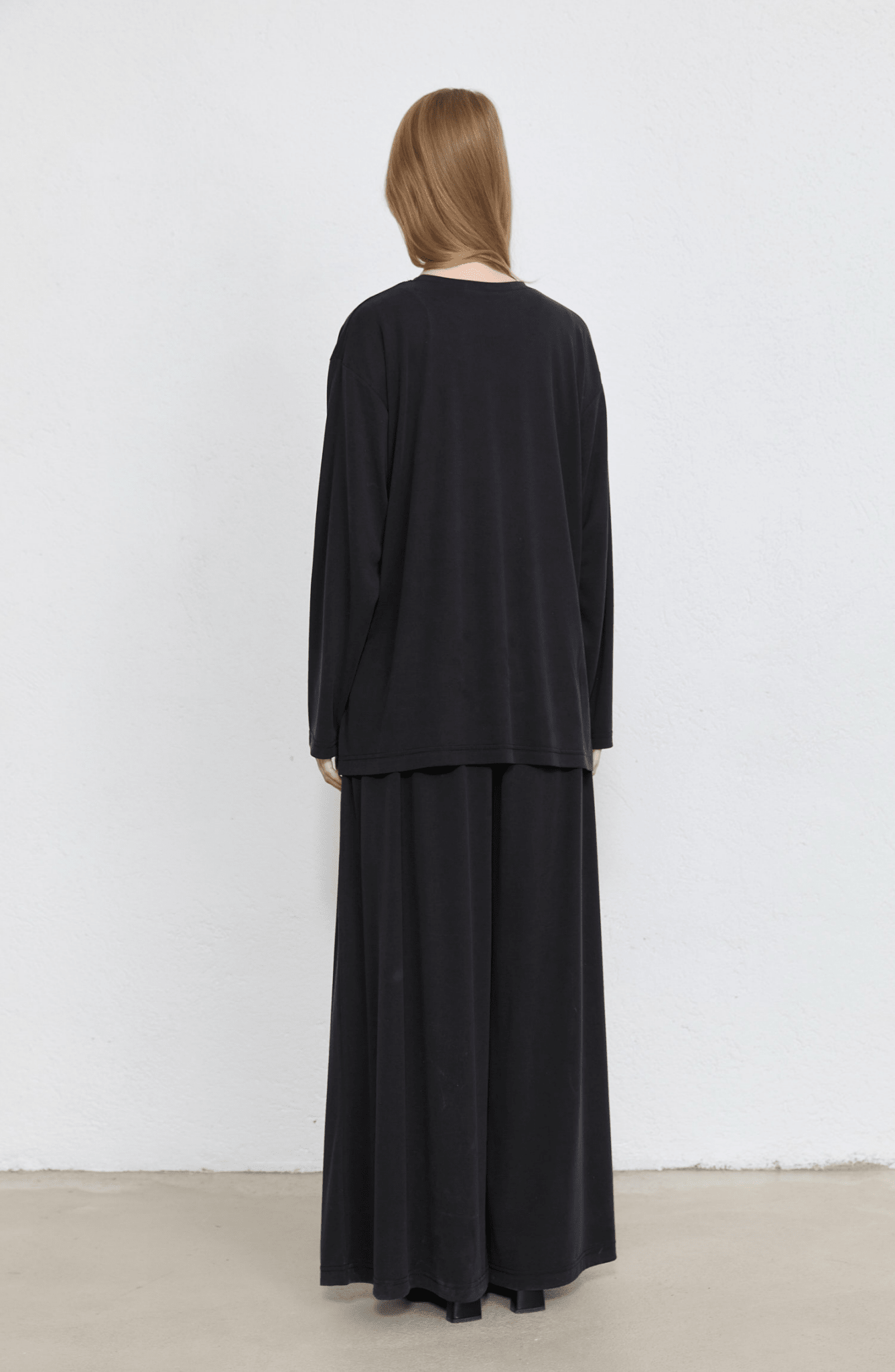 Basic Soft Touch Modal Siyah İkili Takım - Fatma Atasoy