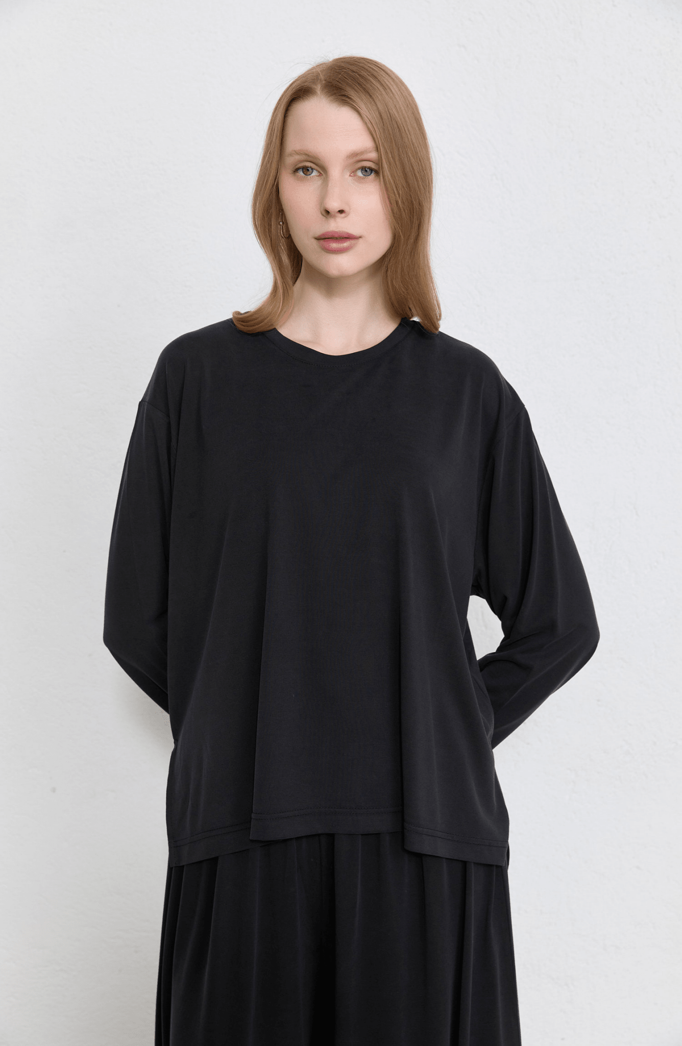 Basic Soft Touch Modal Siyah İkili Takım - Fatma Atasoy