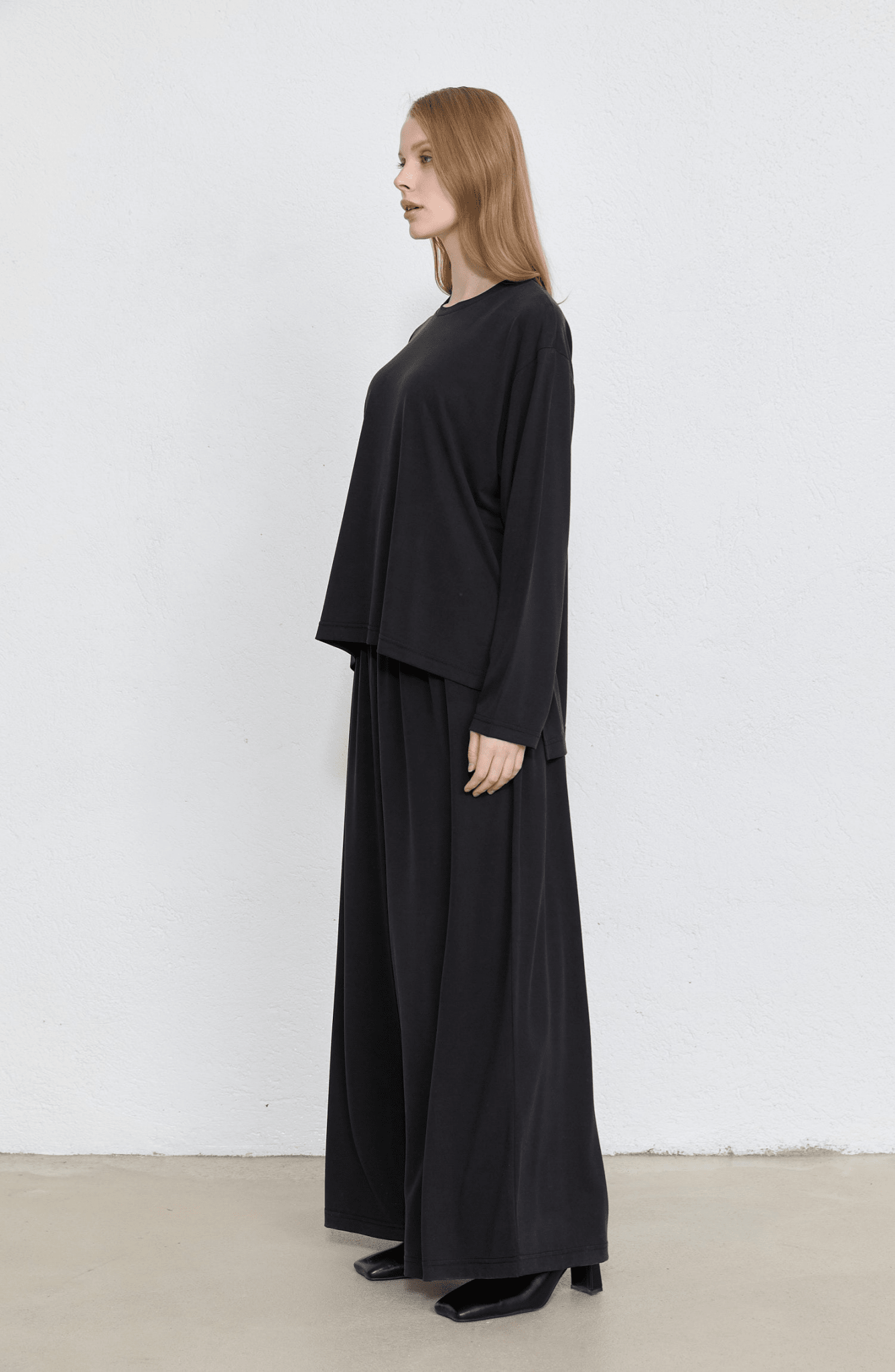 Basic Soft Touch Modal Siyah İkili Takım - Fatma Atasoy