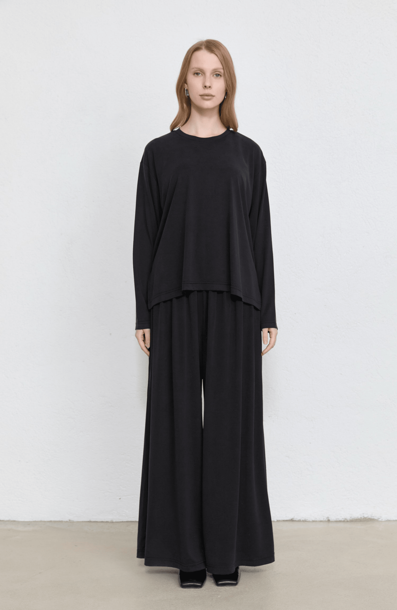 Basic Soft Touch Modal Siyah İkili Takım - Fatma Atasoy