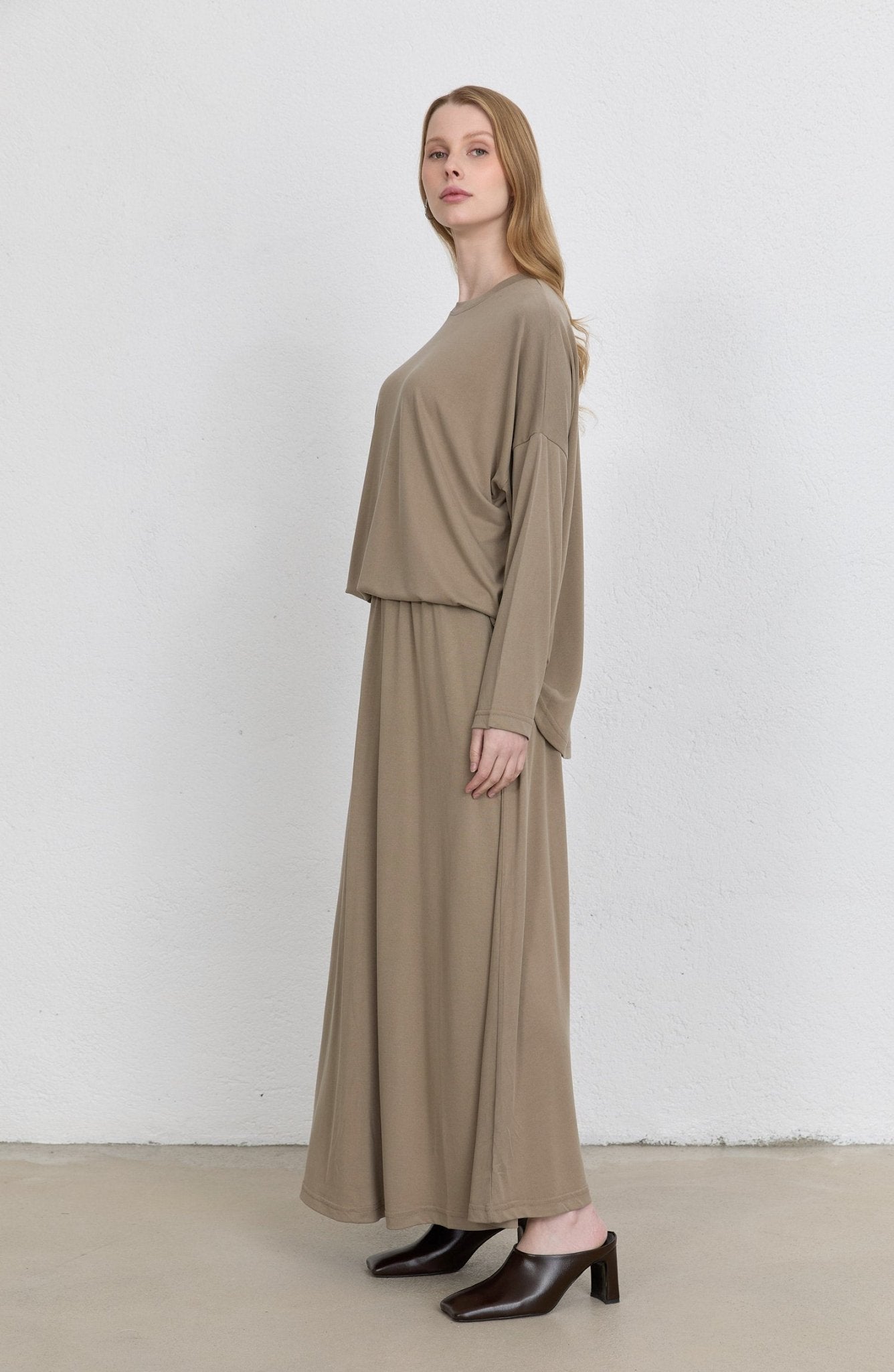 Basic Soft Touch Modal Vizon Etekli İkili Takım - Fatma Atasoy