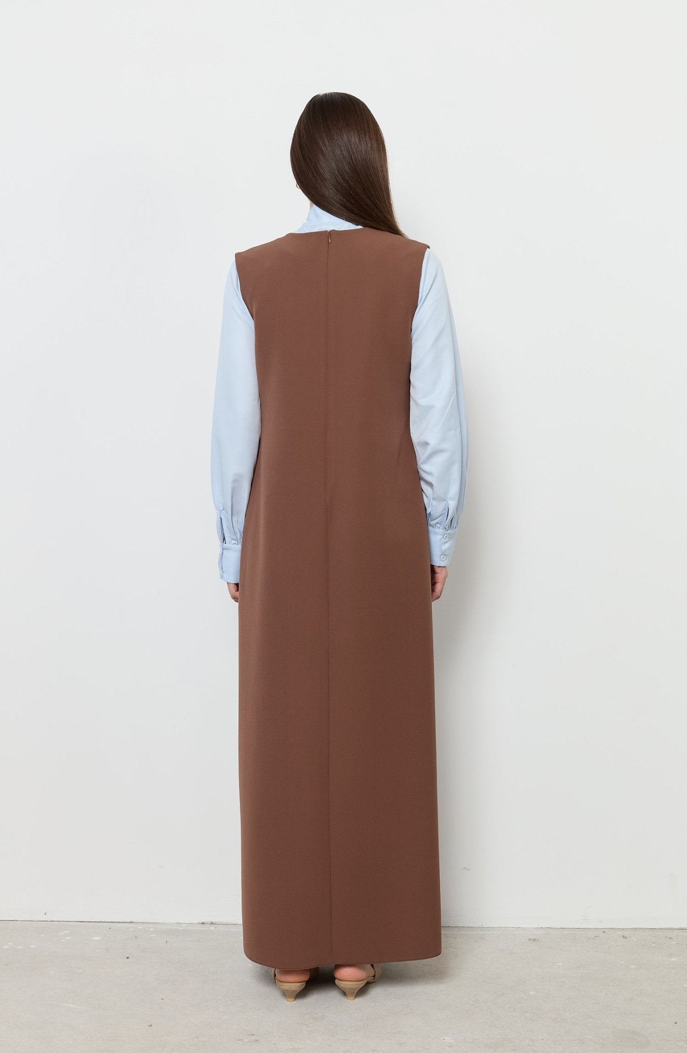 Blazer Çikolata Kahve Jile - Fatma Atasoy
