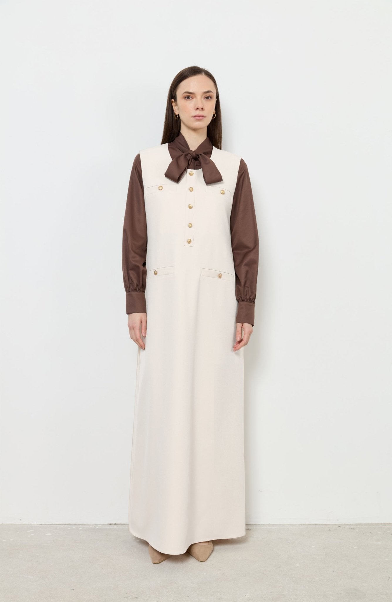 Blazer Ekru Jile - Fatma Atasoy
