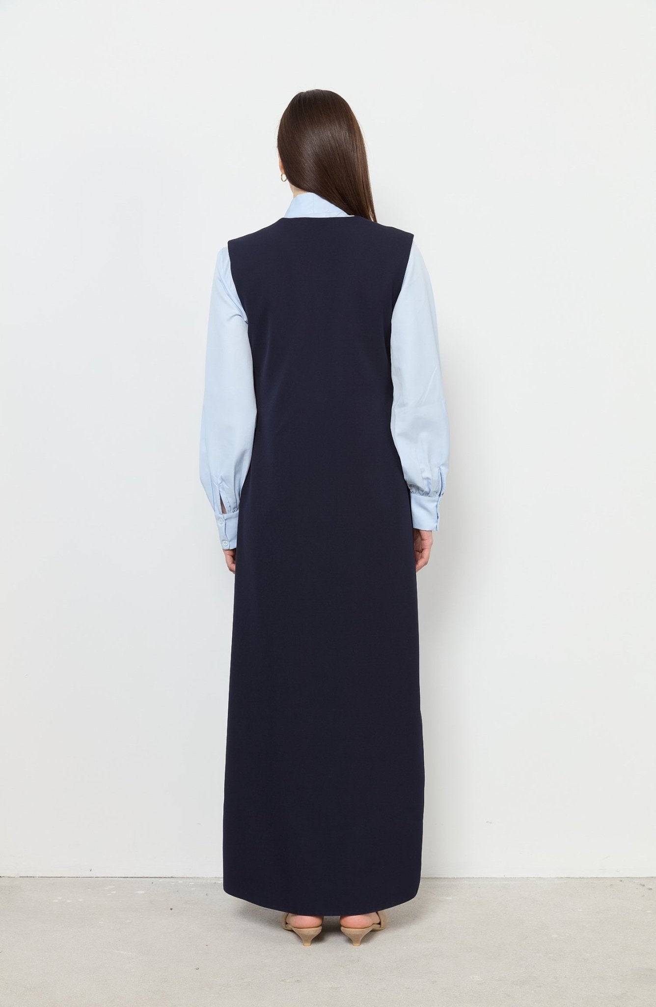 Blazer Lacivert Jile - Fatma Atasoy