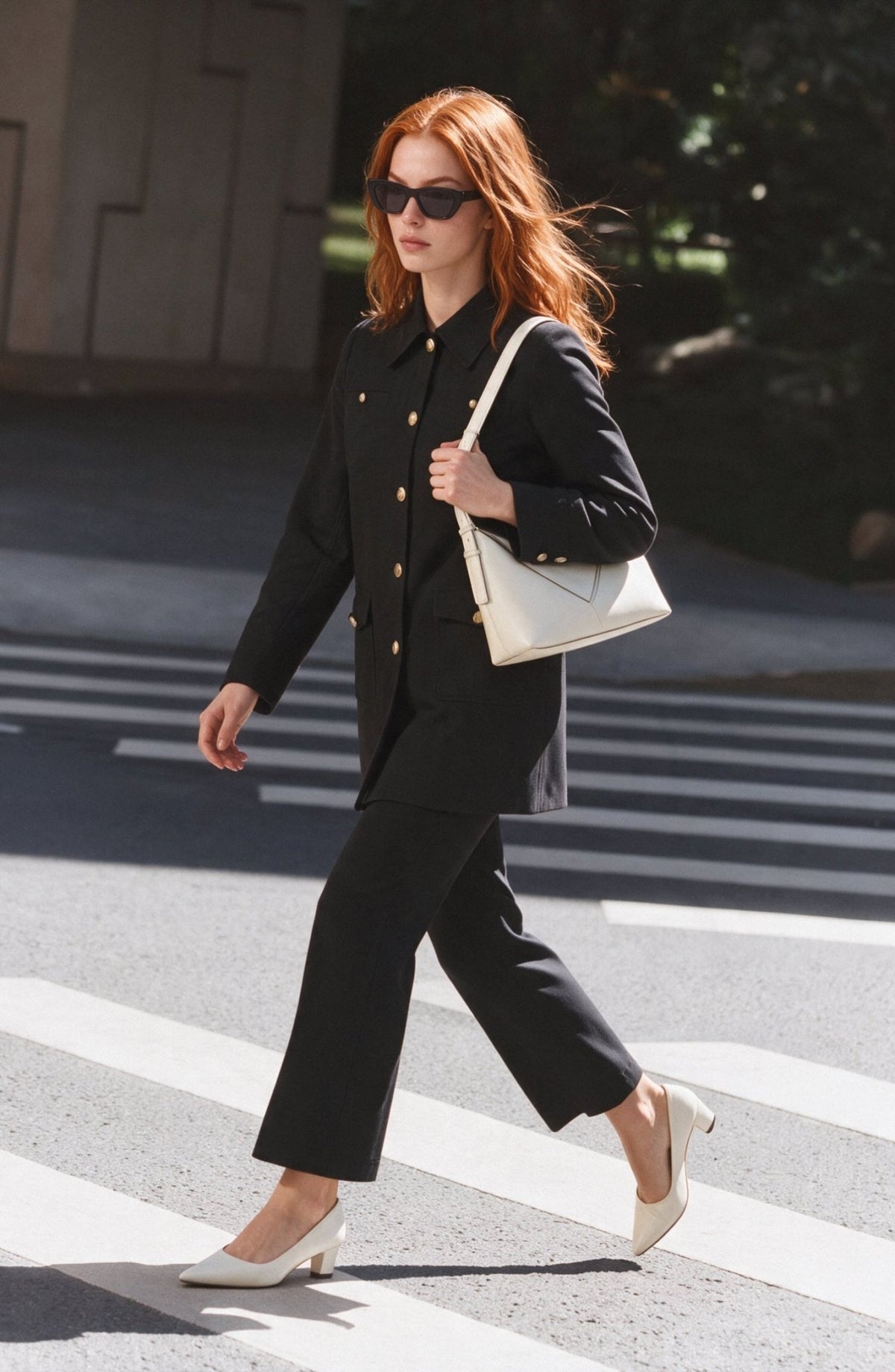 Blazer Siyah Trenç Ceket - Fatma Atasoy