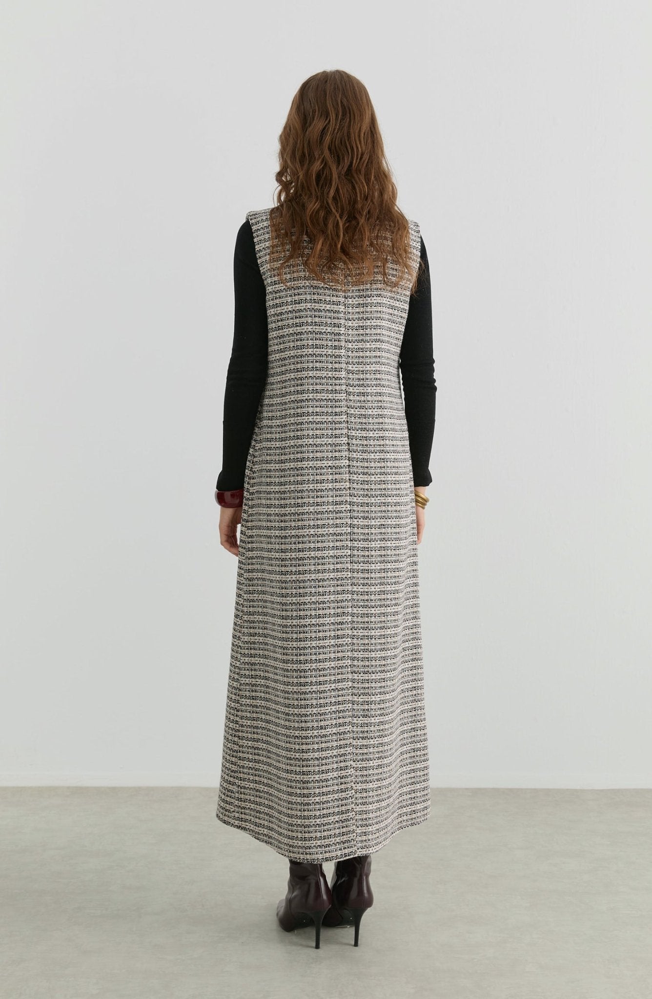 Blazer Siyah Tüvit Jile - Fatma Atasoy