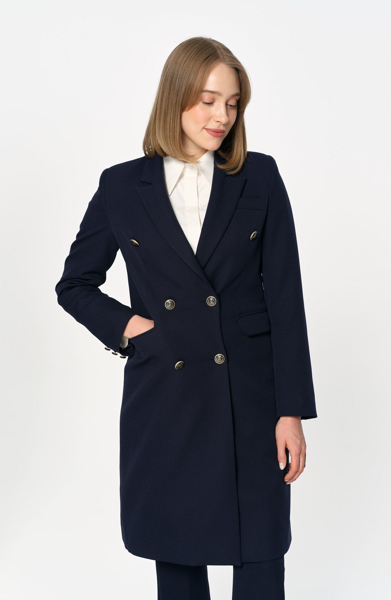 Blazer Tek Ceket Siyah - Fatma Atasoy