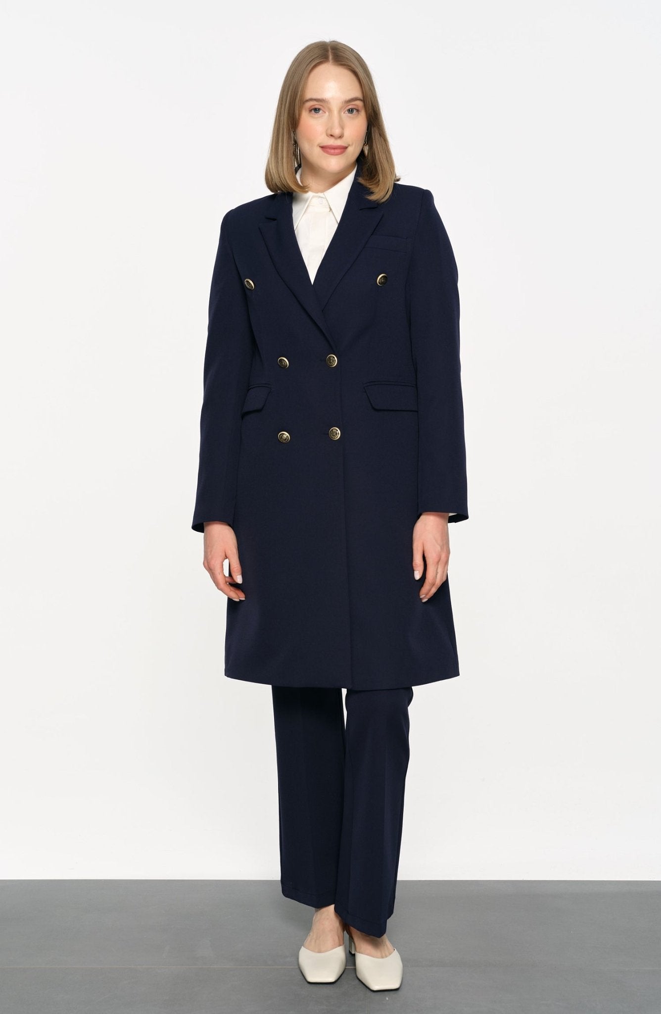 Blazer Tek Ceket Siyah - Fatma Atasoy