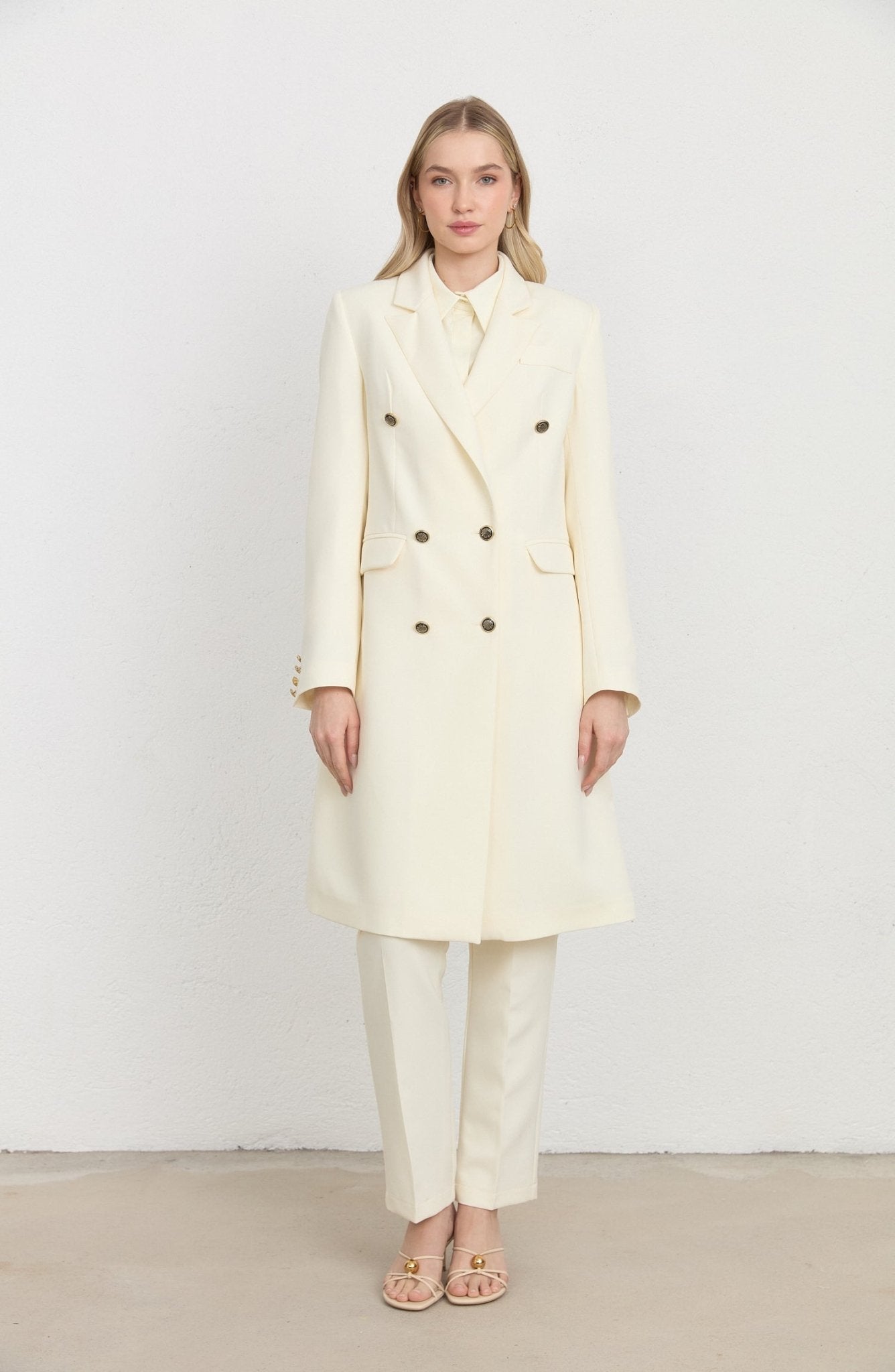 Blazer Vanilya Tek Ceket - Fatma Atasoy