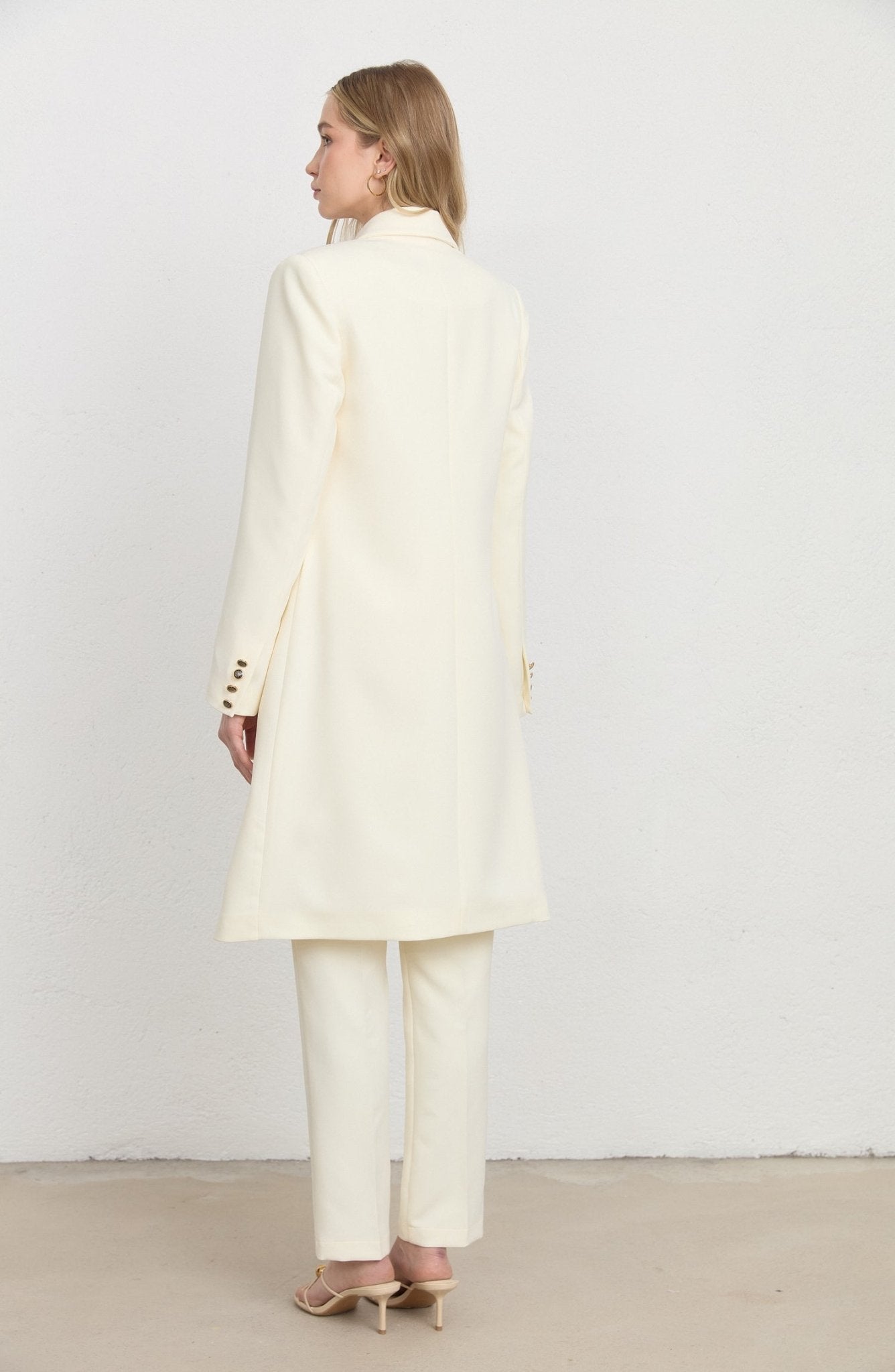 Blazer Vanilya Tek Ceket - Fatma Atasoy