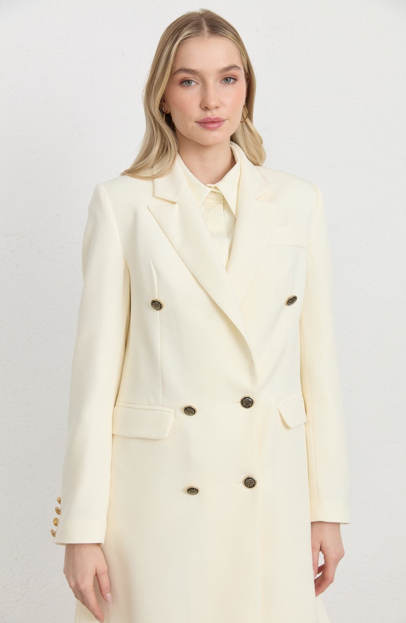 Blazer Vanilya Tek Ceket - Fatma Atasoy
