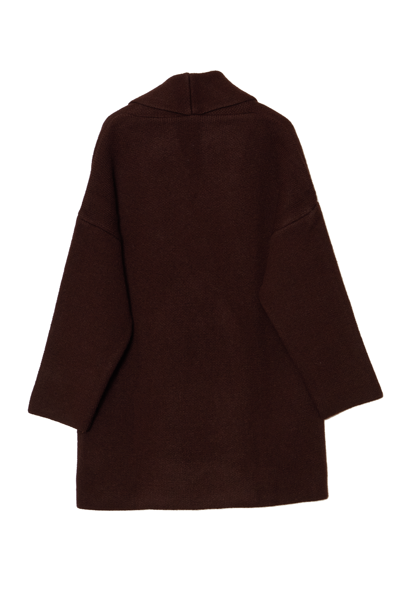 Çelik Örme Blazer Acı Kahve Triko Ceket - Fatma Atasoy