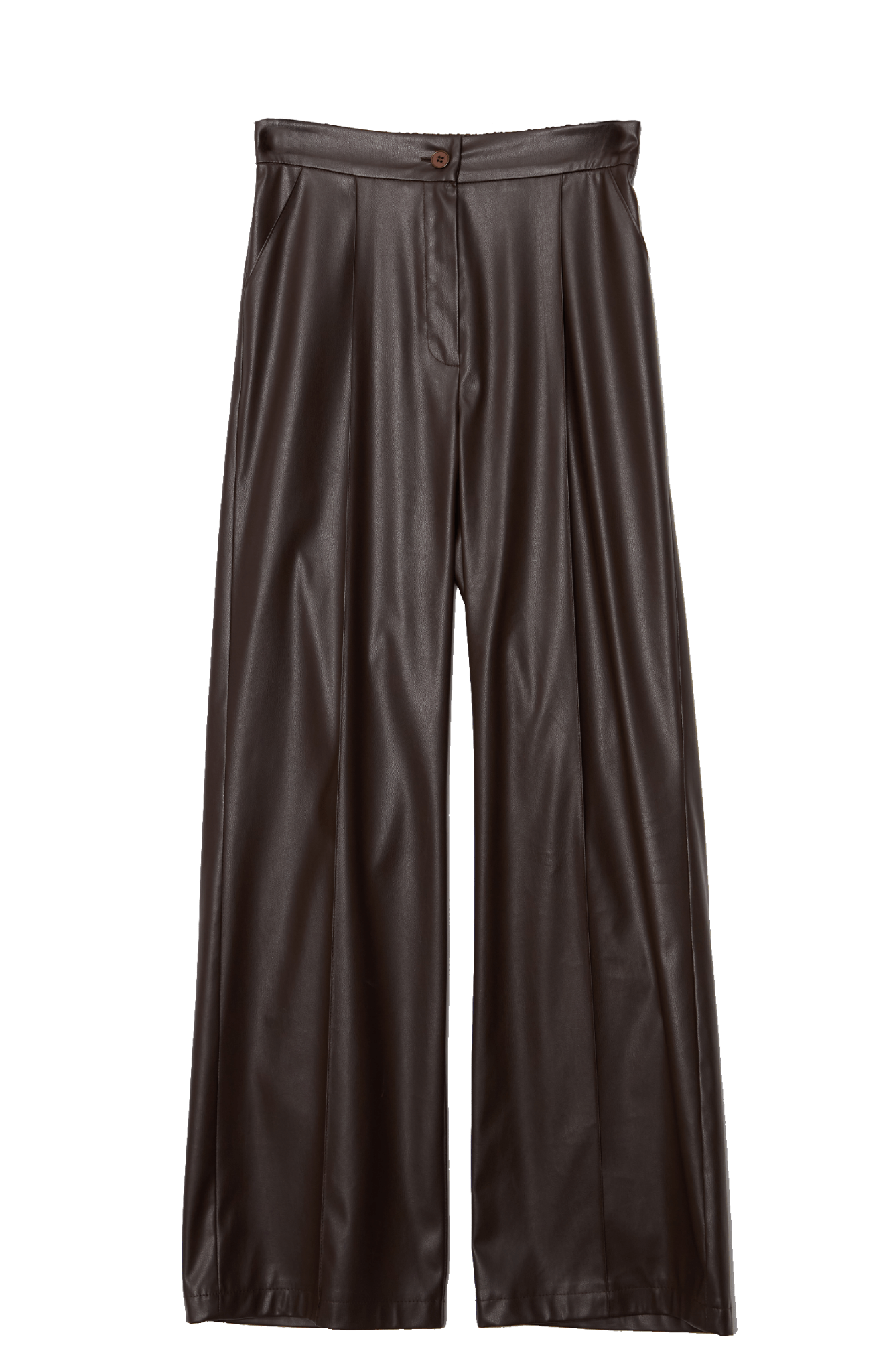 Deri Acı Kahve Palazzo Pantolon - Fatma Atasoy