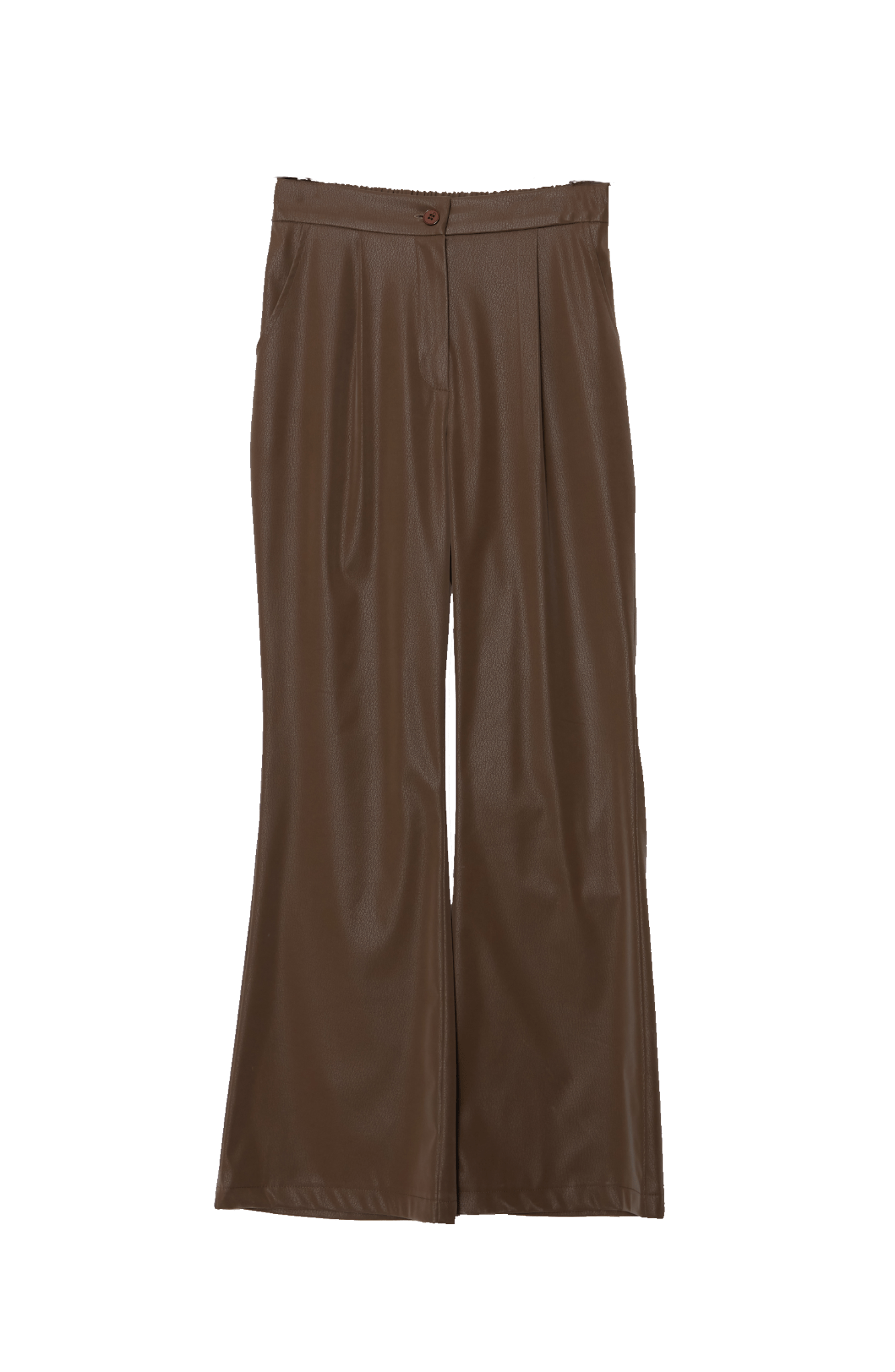 Deri Vizon İspanyol Paça Pantolon - Fatma Atasoy