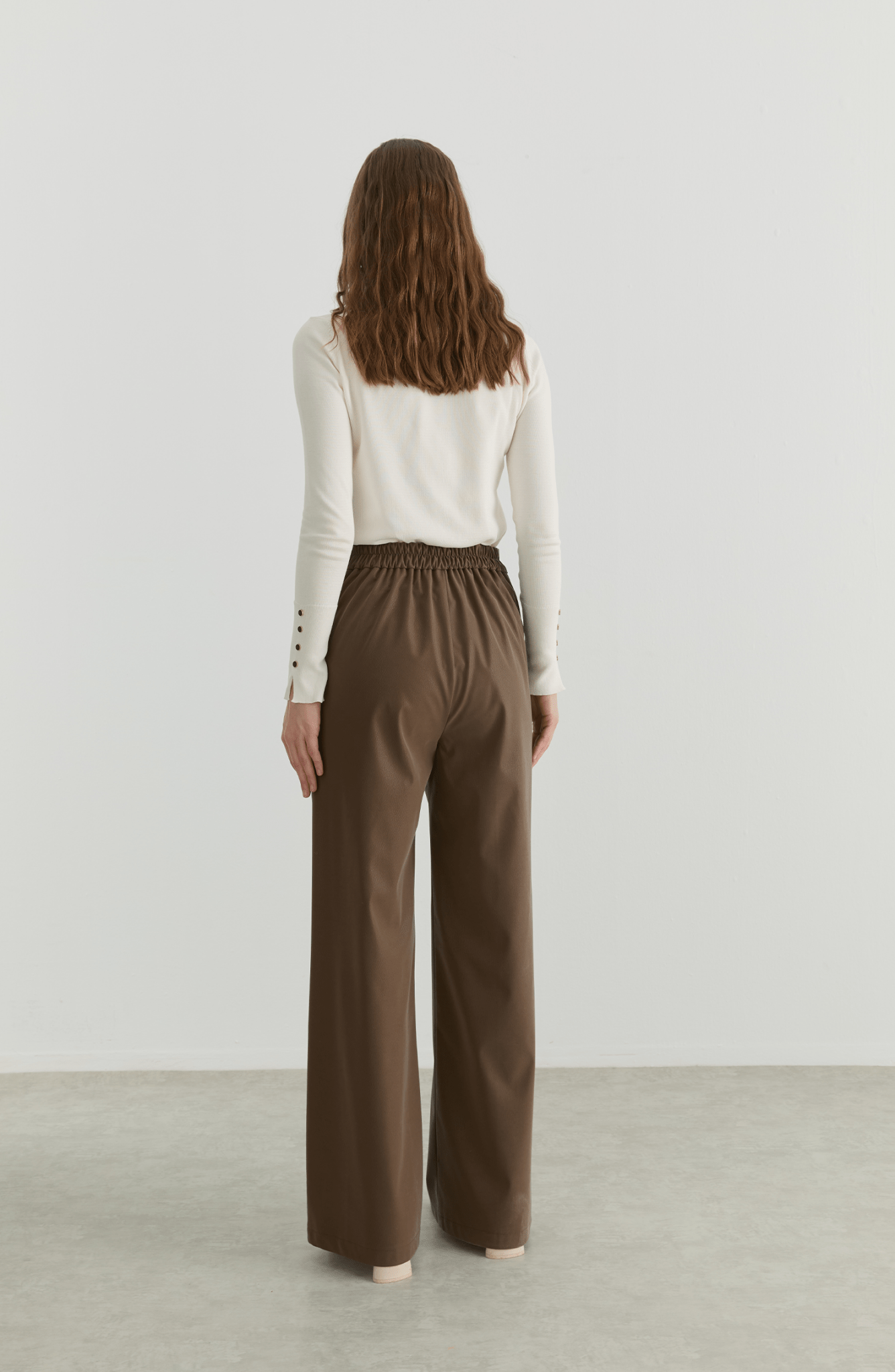 Deri Vizon Palazzo Pantolon - Fatma Atasoy