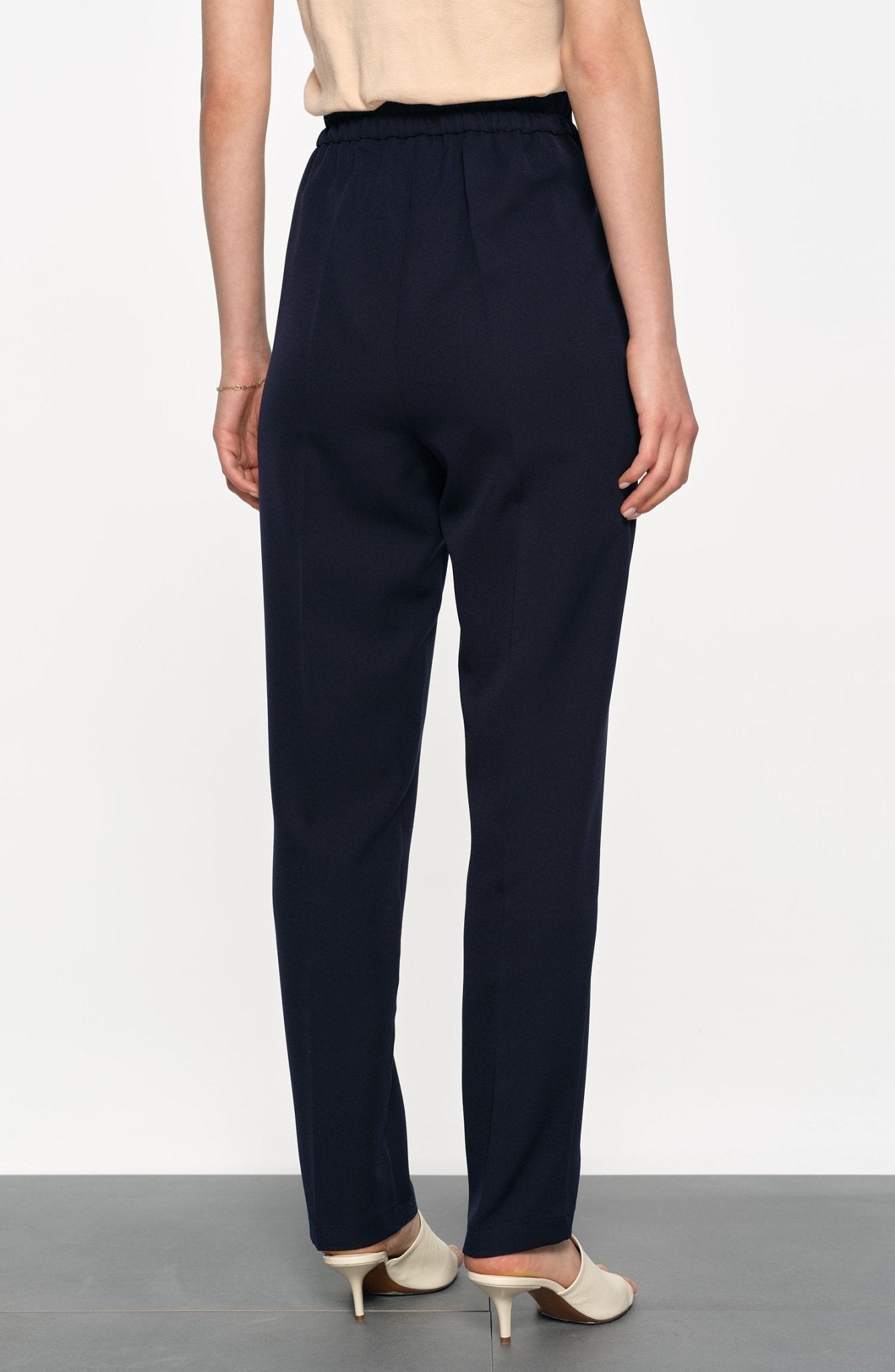 Double Fit Pantolon Lacivert - Fatma Atasoy